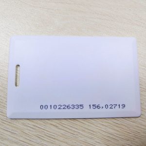 proximity clamshell id card
